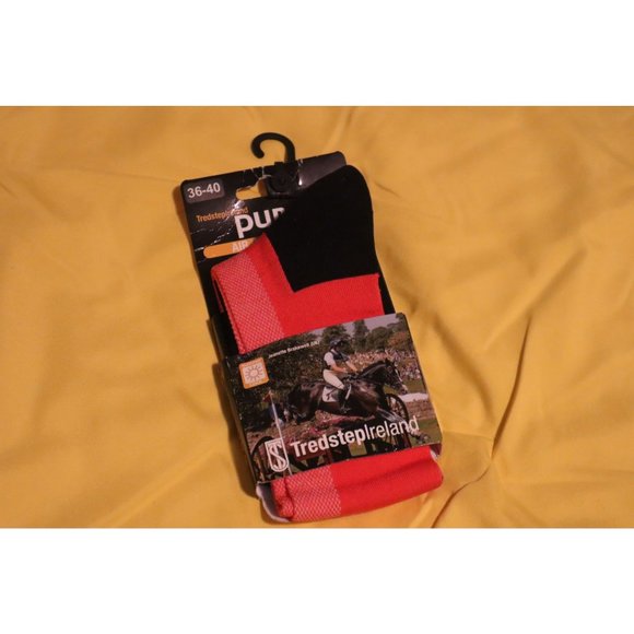 Tredstep Pure Air Cool Socks Red - Picture 2 of 2